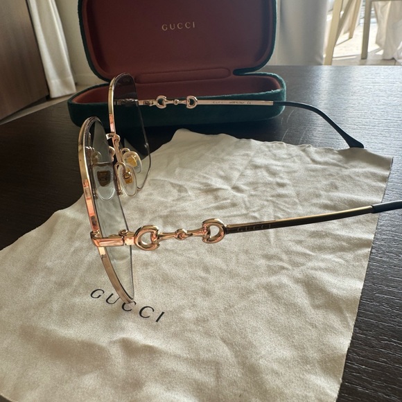 Gucci gold sunglasses - Picture 5 of 5